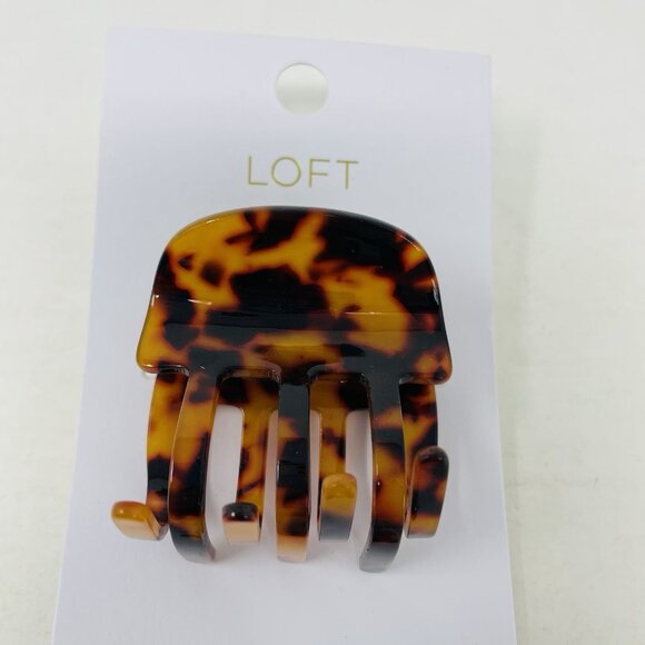 Ann Taylor LOFT Mixed Tortoiseshell Print Hair Clip Set of 3 Style 900573 $25 - Picture 5 of 8